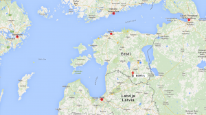 Distances from Korva